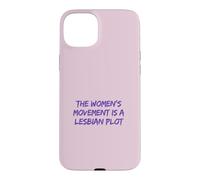 Carcasa para iPhone 15 Plus Lesbian Plot Vintage 70s Feminist tee Lavender Menace Histor