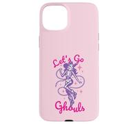 Carcasa para iPhone 15 Plus Let's Go Ghouls para Halloween, Vaquera, Western, Pastel, gótico, Morado