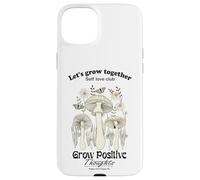 Carcasa para iPhone 15 Plus Let's Grow Together Cool Quotes Illustration Graphic Designs