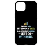 Carcasa para iPhone 15 Plus Let's Look At Data - Data Science Statistics Data Analyst