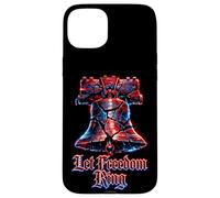 Carcasa para iPhone 15 Plus Liberty Bell Let Freedom Ring USA 250 Aniversario 4 de Julio