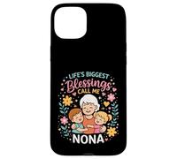 Carcasa para iPhone 15 Plus Life'S Biggest Blessings Call Me Nona Italian Grandma