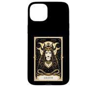 Carcasa para iPhone 15 Plus Lilith Tarot Card Wicca Gothic Goddess Pagan Ocult
