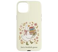 Carcasa para iPhone 15 Plus Lindo Ganso Libros Que Llevan Libros académicos Arte de Aves