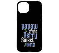 Carcasa para iPhone 15 Plus Lindo Juego de Palabras con el Abuelo de Papaw of The Berry Sweet One