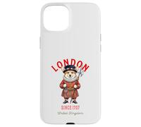 Carcasa para iPhone 15 Plus Lindo Perro Corgi Torre de Londres Guardián Reino Unido Inglaterra