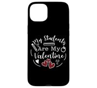 Carcasa para iPhone 15 Plus Lindo Profesor, mis Alumnos me robaron el corazón, Amor, Cita de San Valentín