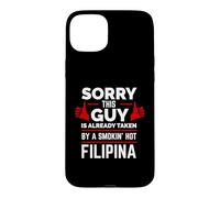 Carcasa para iPhone 15 Plus Lo Siento, Este Chico es tomado por una Filipina Caliente Filipinas