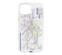 Carcasa para iPhone 15 Plus Londres Reino Unido Metro Train Railway - Souvenir Ruta Mapa Europa