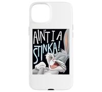 Carcasa para iPhone 15 Plus Looney Tunes Bugs Bunny Ain't I a Stinka!