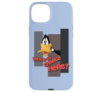 Carcasa para iPhone 15 Plus Looney Tunes Daffy Duck Who's In Charge?