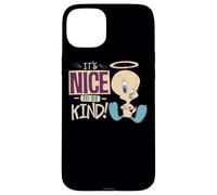 Carcasa para iPhone 15 Plus Looney Tunes Tweety Nice To Be Kind