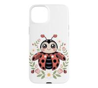 Carcasa para iPhone 15 Plus Lucky Little Ladybug Bug Insect Garden Cute