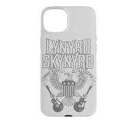 Carcasa para iPhone 15 Plus Lynyrd Skynyrd Home Sweet Alabama Guitar Eagle Bandera Retro de EE. UU