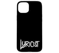 Carcasa para iPhone 15 Plus Lyricist Hip Hop Rap Music Poetry Poem Writer Lyricism MC