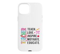 Carcasa para iPhone 15 Plus Maestro Inspira Educar Apreciación