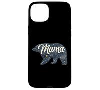 Carcasa para iPhone 15 Plus Mama Bear Celestial Print Pattern Stars Astronomía Astrología