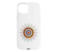 Carcasa para iPhone 15 Plus Mandala Geometría Sagrada Prana Arte Yoga Mantra Om Bueno
