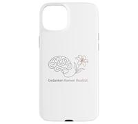 Carcasa para iPhone 15 Plus Manifestación Psicología Subconsciente Gedanken Realität