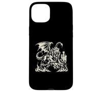 Carcasa para iPhone 15 Plus Manticore Dark Fantasy Monster Criatura mítica Medieval