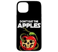 Carcasa para iPhone 15 Plus Manzana venenosa no Come Las Manzanas