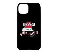 Carcasa para iPhone 15 Plus Mapa de Bandera de Irak Vintage para Amantes iraquíes 2026 Hombres, Mujeres y niños