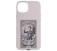 Carcasa para iPhone 15 Plus Marie Curie Alchemist Tarot Card; Mujeres en Química Stem