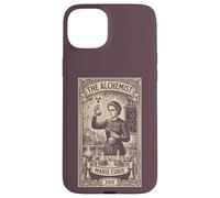 Carcasa para iPhone 15 Plus Marie Curie Alchemist Tarot Card; Mujeres en Química Stem