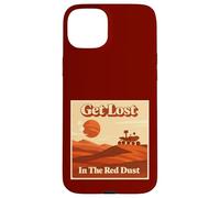 Carcasa para iPhone 15 Plus Mars Rover Get Lost In The Red Dust Retro Space Exploration