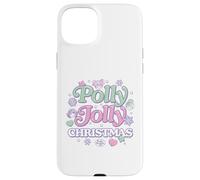 Carcasa para iPhone 15 Plus Mattel - Polly Pocket Holidays - Polly Jolly Navidad Iconos