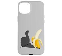 Carcasa para iPhone 15 Plus Me Gusta el plátano optimista Pop-Art
