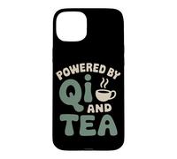 Carcasa para iPhone 15 Plus Medicina Tradicional China Sanación Holística y Equilibrio Qi