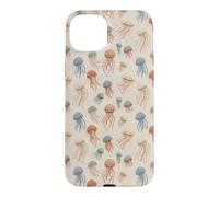 Carcasa para iPhone 15 Plus Medusa Océano Animal Vida Marina Vintage