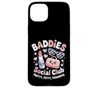 Carcasa para iPhone 15 Plus Mejor Amiga Femenina Divertida de Baddie Social Club