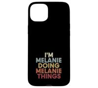 Carcasa para iPhone 15 Plus Melanie Name Melanie Personalized Name First Given