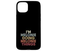 Carcasa para iPhone 15 Plus Melonie Name Melonie Personalized Name First Given