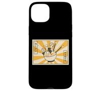 Carcasa para iPhone 15 Plus Mens Womens Girls Retro Vintage Japanese Noodle Love Ramen