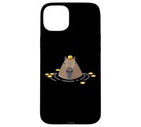 Carcasa para iPhone 15 Plus Mens Womens Kids Girls Chill Oranges Meme Lover Capybara
