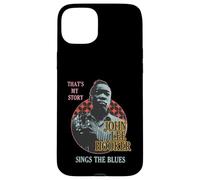 Carcasa para iPhone 15 Plus Mercancía Oficial de John Lee Hooker Jazz Icon - Canta el Blues