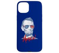 Carcasa para iPhone 15 Plus Merica Lincoln - 4th July Veterans or Memorial Day Abe