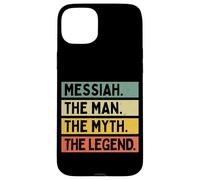 Carcasa para iPhone 15 Plus Messiah The Man The Myth The Legend - Cita Personalizada Divertida