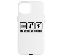 Carcasa para iPhone 15 Plus Mi Rutina de Fin de Semana B-Boy Breakdance