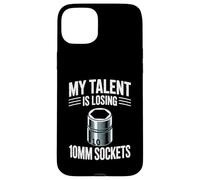 Carcasa para iPhone 15 Plus Mi Talento está perdiendo 10MM Sockets Car Guy Meme Mecánico de Coches