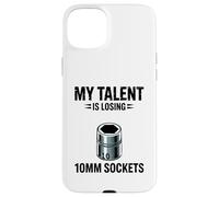 Carcasa para iPhone 15 Plus Mi Talento está perdiendo 10MM Sockets Coche Guy Coche Divertido Mecánico