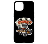 Carcasa para iPhone 15 Plus Mind If I Smoke Meat Lover BBQ Smoker Brisket Carnivore Broma