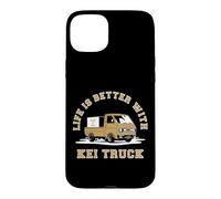 Carcasa para iPhone 15 Plus Mini Camión Japonés Vintage JDM Retro Kei Truck Tools of Joy