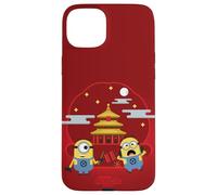 Carcasa para iPhone 15 Plus Minions Lunar New Year Fireworks Fun