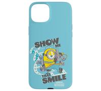 Carcasa para iPhone 15 Plus Minions & Monsters James Show Me That Smile