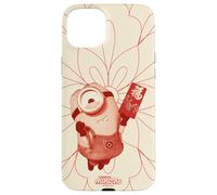 Carcasa para iPhone 15 Plus Minions Stuart Lunar New Year Blossoms