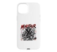 Carcasa para iPhone 15 Plus Minotauro Laberinto de Sangre Monstruo Griego Antiguo